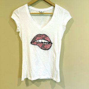 Lips tshirt enver worn